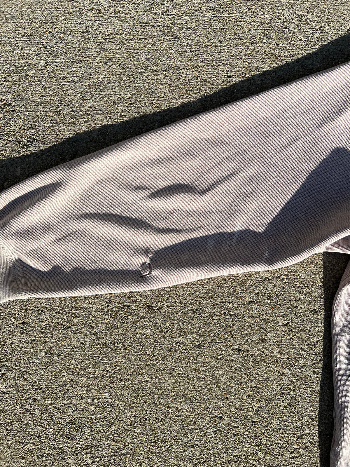 One of One Waffle knit upcycled long sleeve