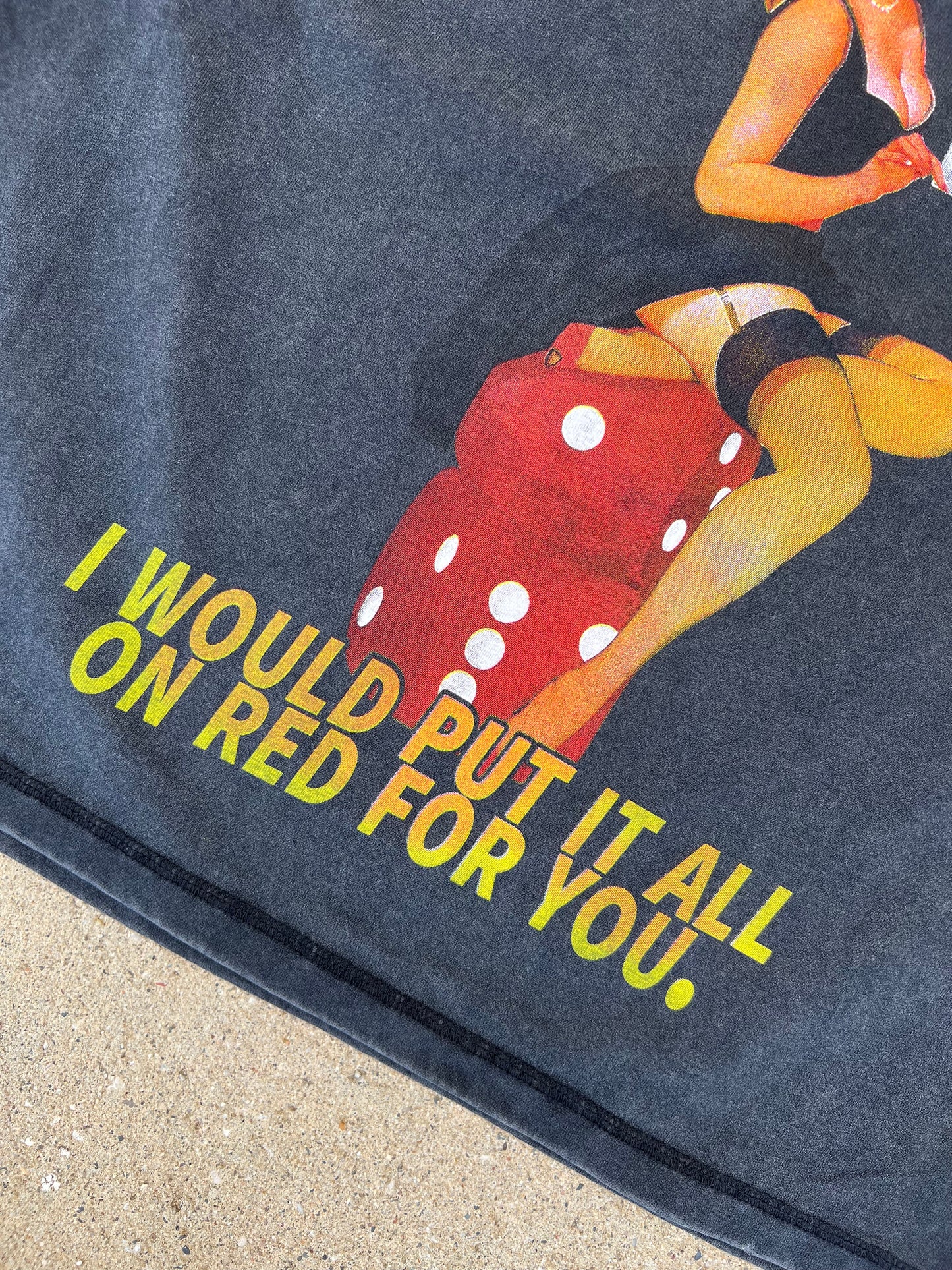 ALL ON RED TEE