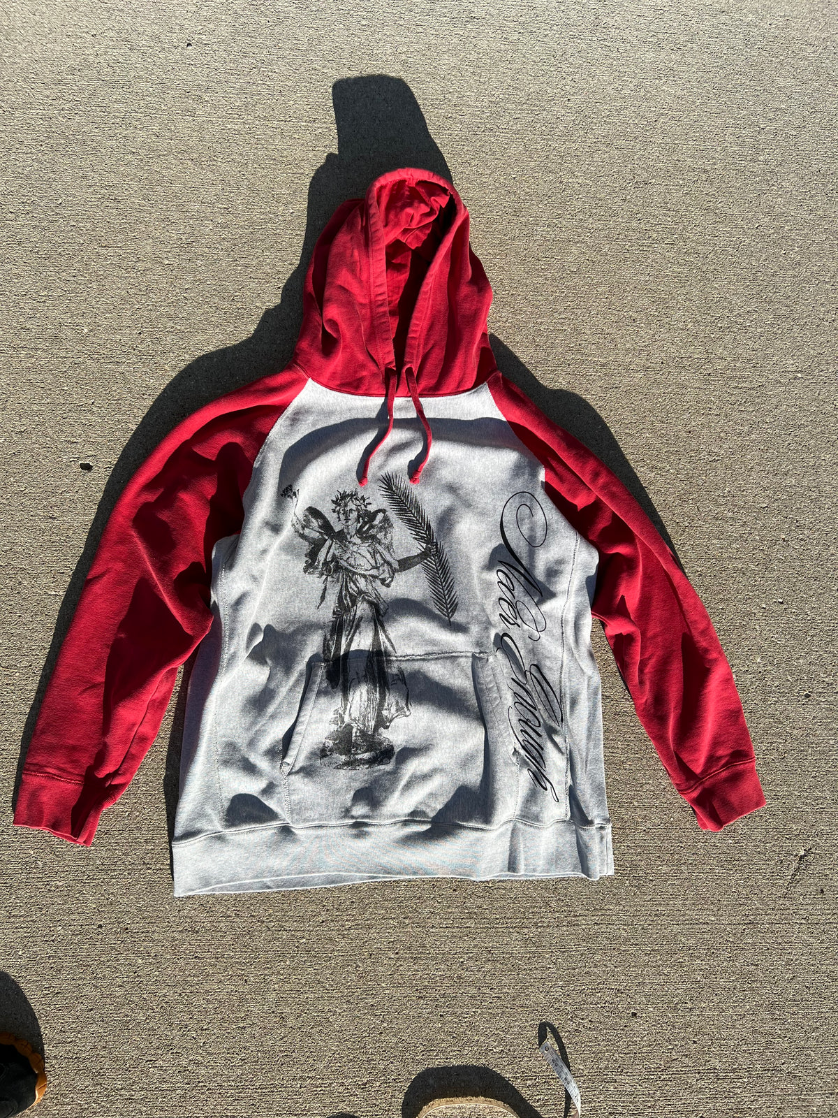 One of one raglan hoodie