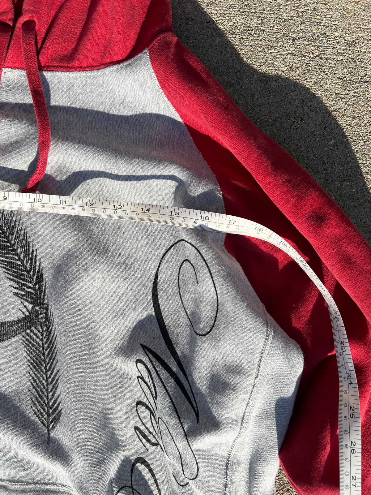 One of one raglan hoodie