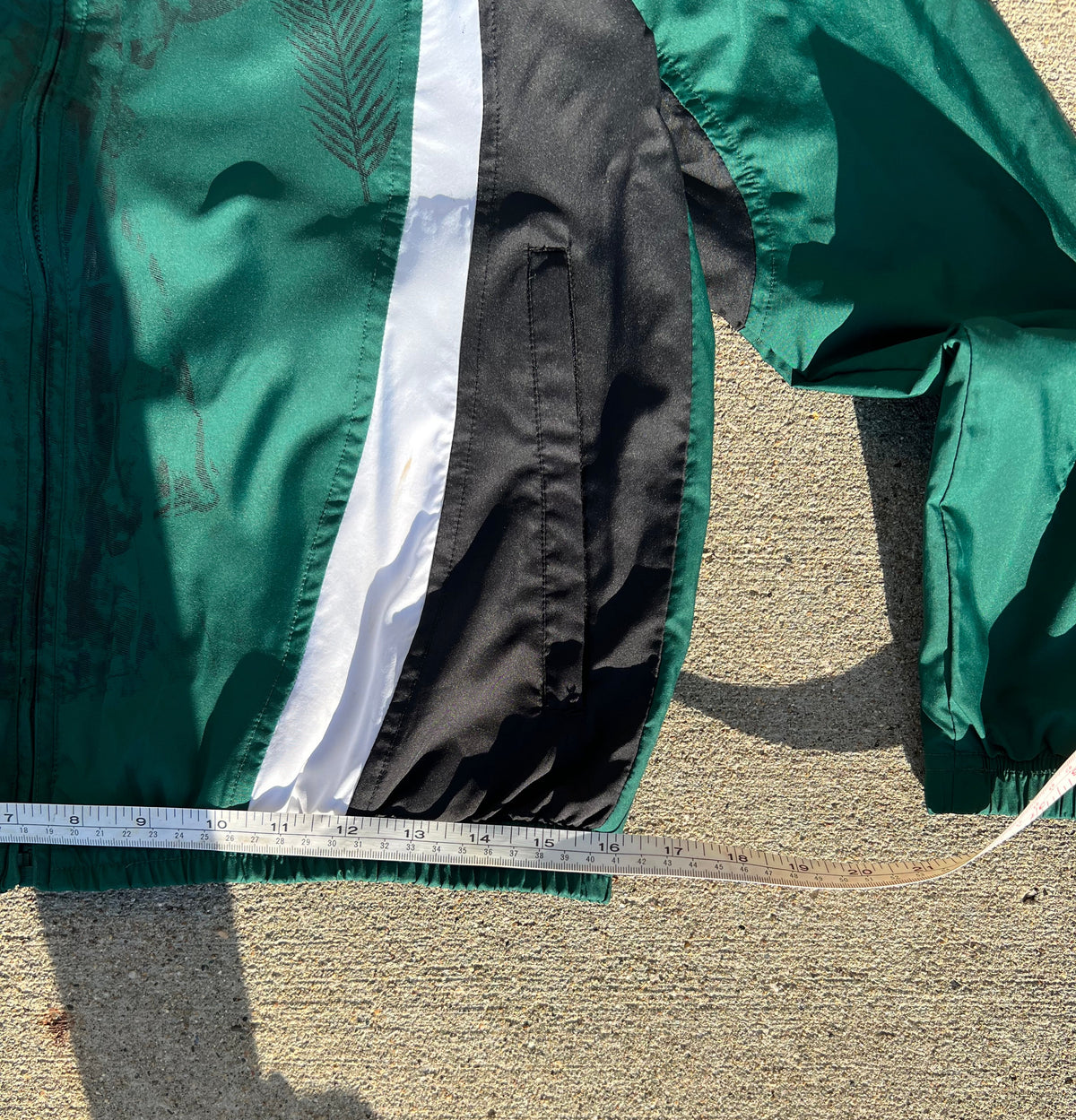 One of one track suit jacket