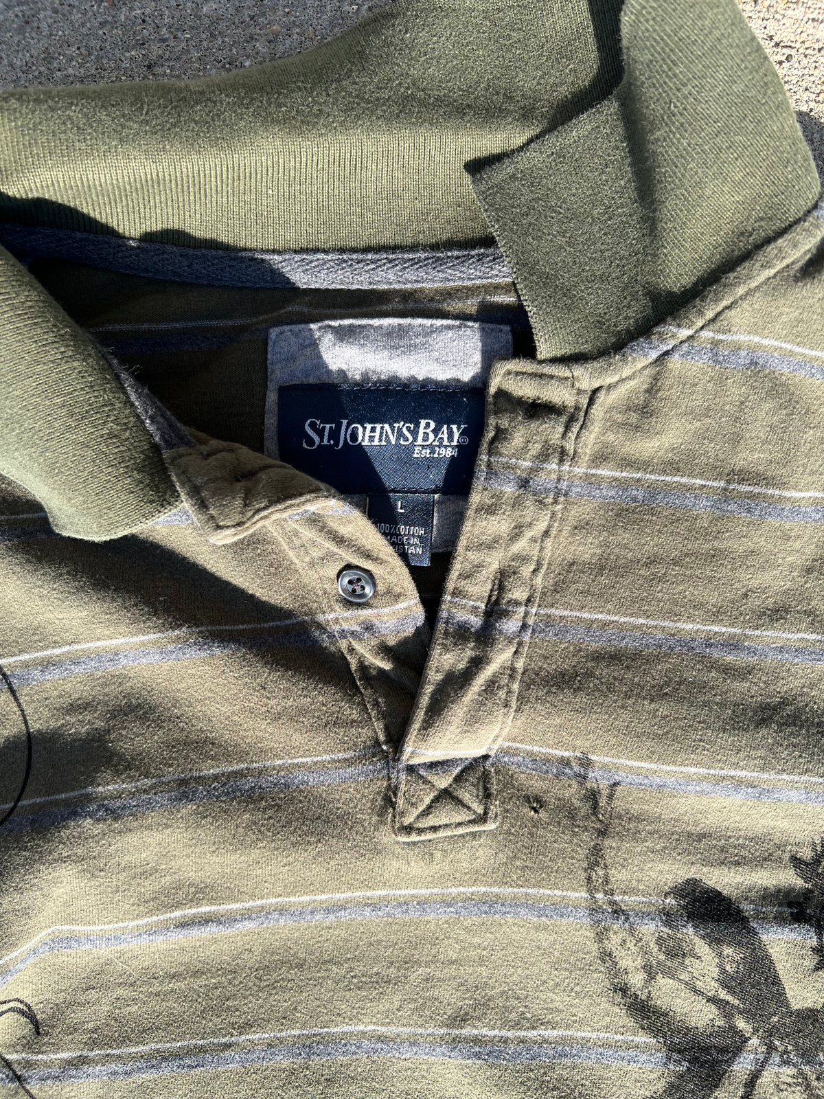 One of one Long sleeve polo