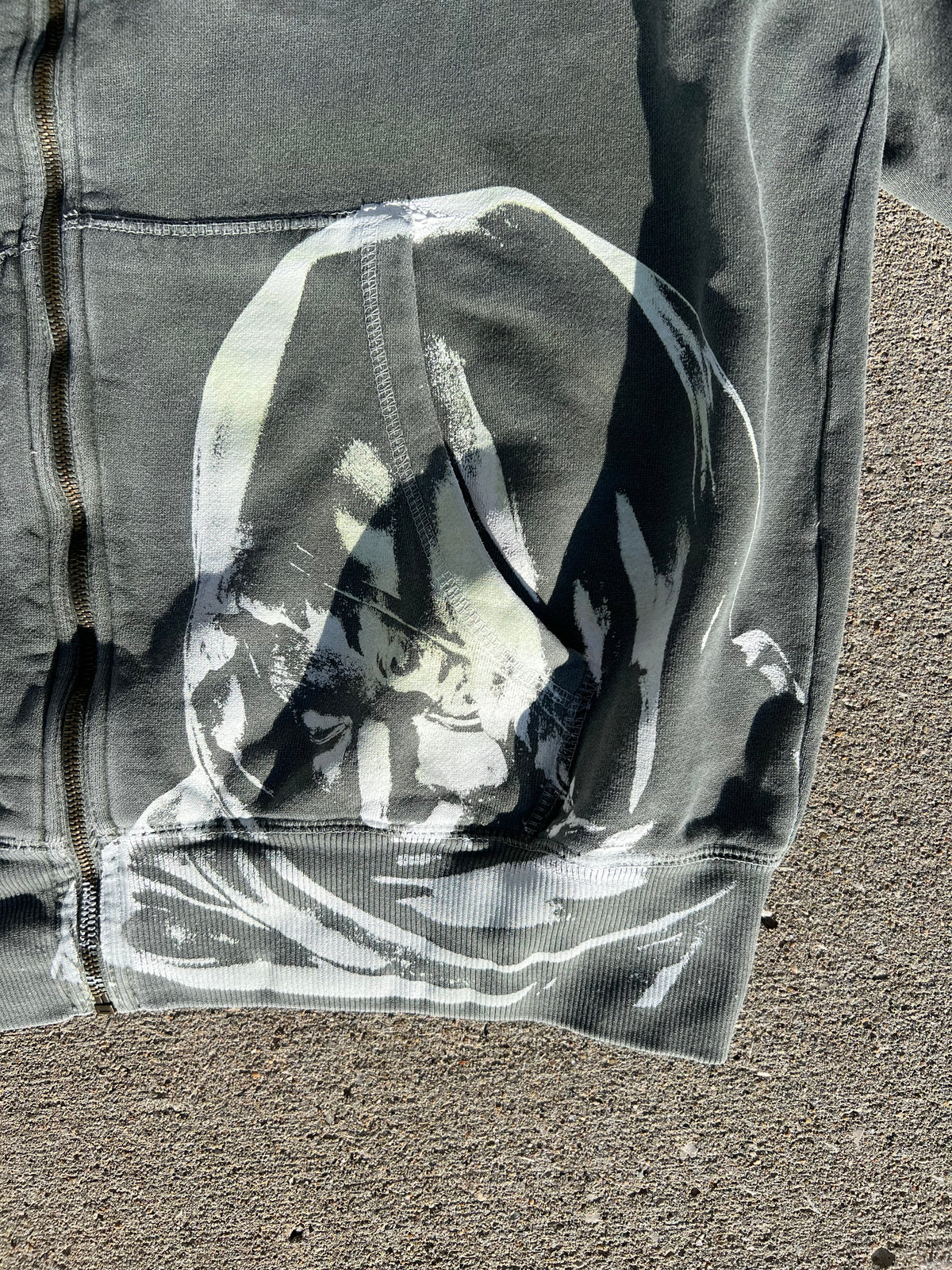 One of one OG comfort colors zip up