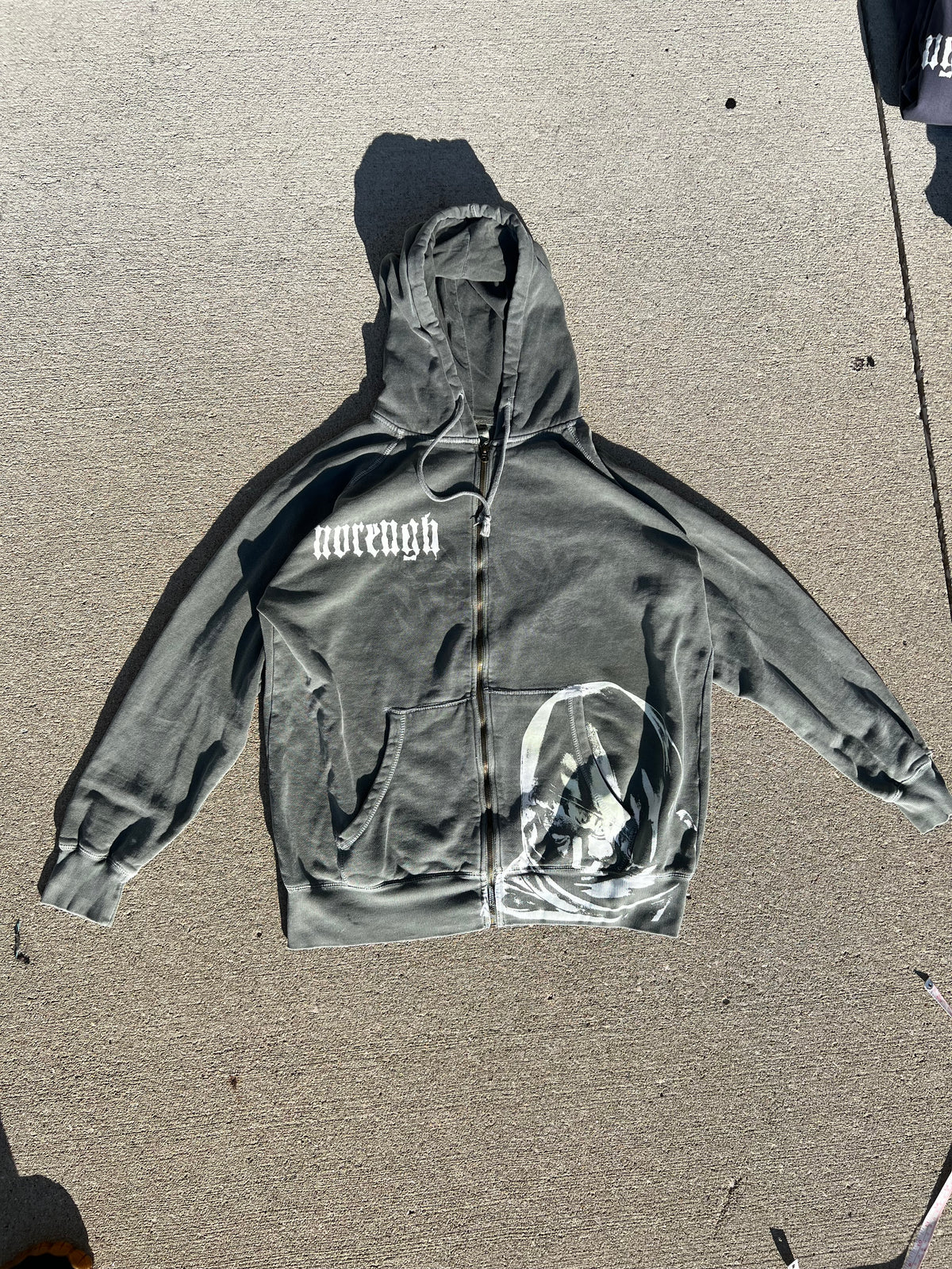 One of one OG comfort colors zip up