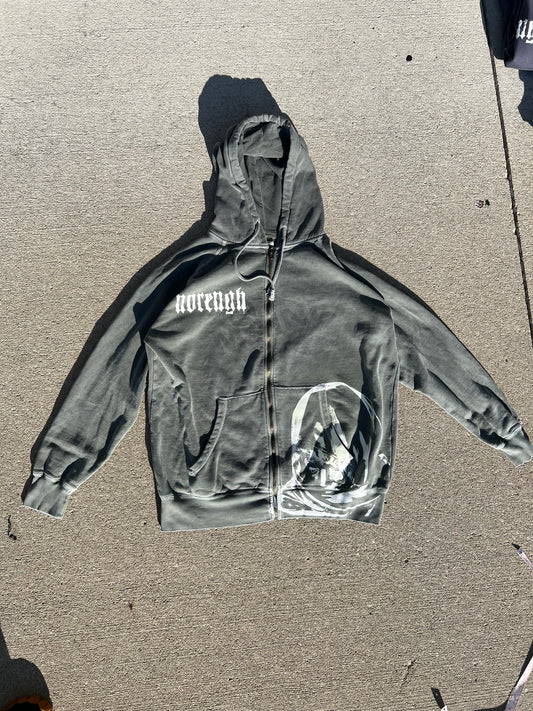 One of one OG comfort colors zip up