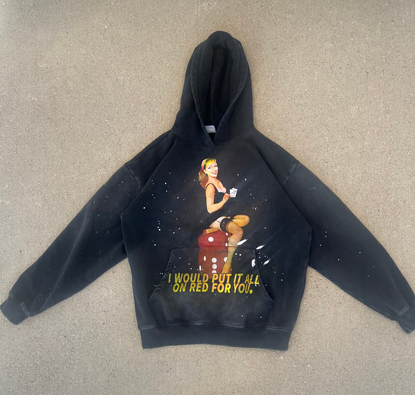ALL ON RED HOODIE