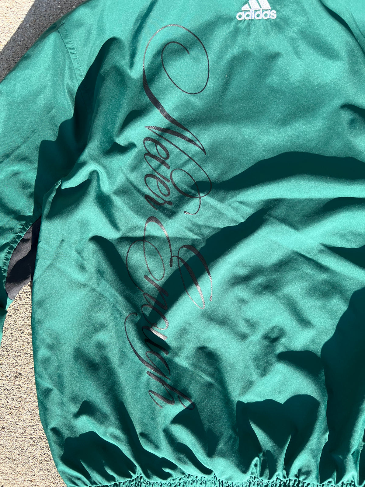One of one track suit jacket